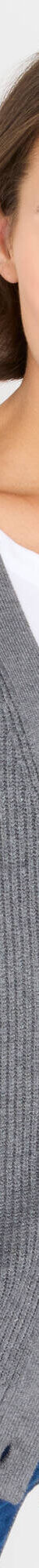 Long gilet boutonné (gris chiné) Long gilet boutonné (gris chiné)